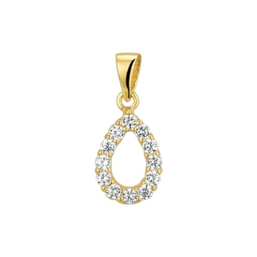 Its-Beautiful | hanger zirkonia | Nu te koop bij 14Karaats.nl | 10001091-Pendants