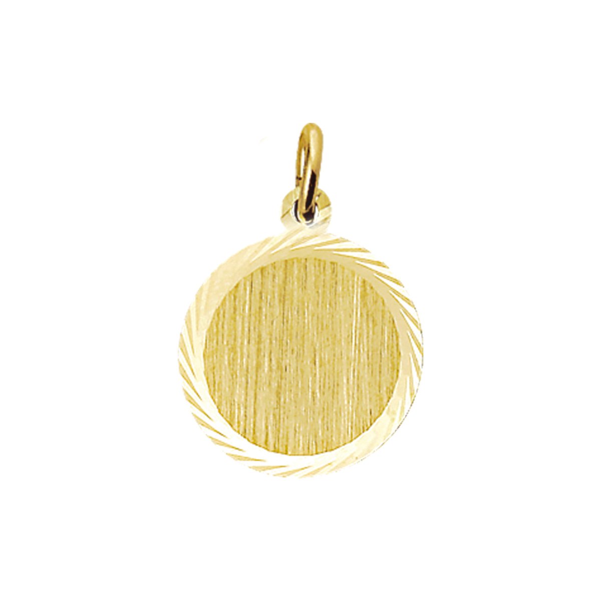 Sense Jewelry | Graveerhanger Mat Gediamanteerd | Koop bij 14Karaats.nl Sense Jewelry | Graveerhanger Mat Gediamanteerd | Nu te koop bij 14Karaats.nl | 10001091-Pendants