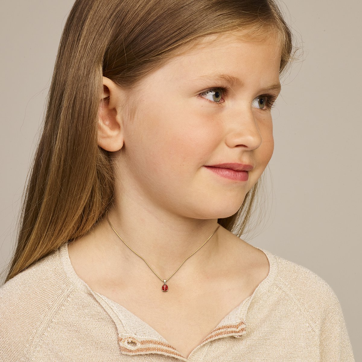 Sense Jewelry | Hanger Lieveheersbeestje | Koop bij 14Karaats.nl Sense Jewelry | Hanger Lieveheersbeestje | Nu te koop bij 14Karaats.nl | 10001091-Pendants