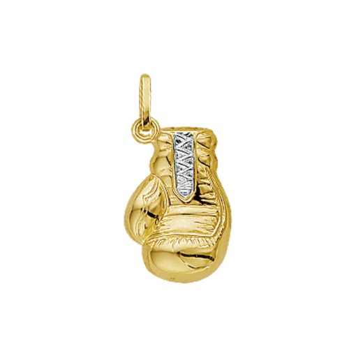 Vigor | Vigor hanger bokshandschoen - Goud | Nu te koop bij 14Karaats.nl | 10001091-Pendants