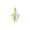 The Jewelry Collection | The Jewelry Collection Bedel Voeten - Geelgoud (14 Krt.) | Nu te koop bij 14Karaats.nl | 10001091-Pendants