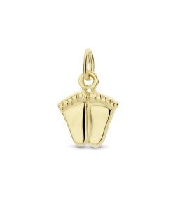 The Jewelry Collection | The Jewelry Collection Bedel Voeten - Geelgoud (14 Krt.) | Nu te koop bij 14Karaats.nl | 10001091-Pendants