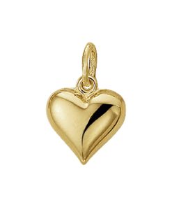 The Jewelry Collection | The Jewelry Collection Hanger Hart - Goud | Nu te koop bij 14Karaats.nl | 10001091-Pendants