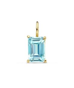 Its-Beautiful | hanger blauw topaas | Nu te koop bij 14Karaats.nl | 10001091-Pendants