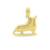 Silventi | Silventi 9NBSAM-G230384 Gouden Hangertje Schaats - 14 Karaat Bedeltje - Schaats 12