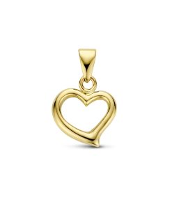 Marie-Celeste | Marie Celeste hanger hart - Goud | Nu te koop bij 14Karaats.nl | 10001091-Pendants