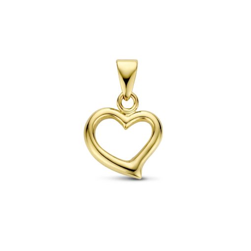 Marie-Celeste | Marie Celeste hanger hart - Goud | Nu te koop bij 14Karaats.nl | 10001091-Pendants