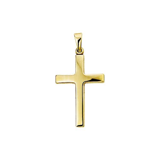 The Jewelry Collection | The Jewelry Collection Hanger Kruis - Goud | Nu te koop bij 14Karaats.nl | 10001091-Pendants