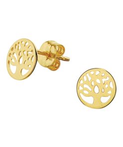 Sense Jewelry | Oorknoppen Levensboom | Nu te koop bij 14Karaats.nl | 10001087-Earrings/Body-piercing Jewellery