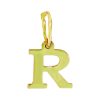 Star juwelier | Goud Hanger Letter R 14 karaats | Nu te koop bij 14Karaats.nl | 10001091-Pendants