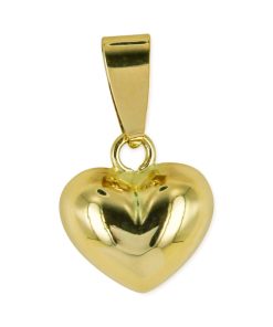 New Bling | New Bling 9NBG-0406 Gouden hangertje - Dames - Hartje - 6 x 7