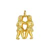 Its-Beautiful | Hanger Sterrenbeeld 14K Geelgoud | Nu te koop bij 14Karaats.nl | 10001091-Pendants