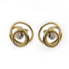Scratched | SCRATCHED GOLD oorknoppen briljant | Nu te koop bij 14Karaats.nl | 10001087-Earrings/Body-piercing Jewellery