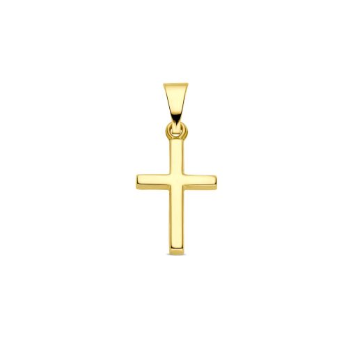 Vigor | Vigor hanger kruis - Goud | Nu te koop bij 14Karaats.nl | 10001091-Pendants