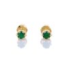 Petit Comité | Oorknopjes Geboortesteen Mei Smaragd Goud | cadeau dames | Nu te koop bij 14Karaats.nl | 10001087-Earrings/Body-piercing Jewellery