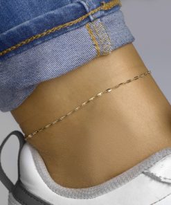 Sense Jewelry | Enkelbandje Plaatjes 1
