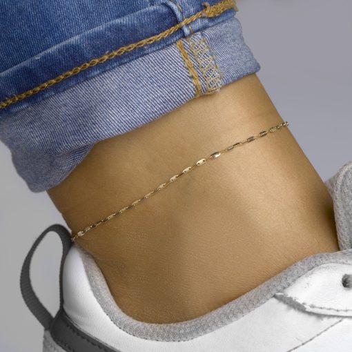 Sense Jewelry | Enkelbandje Plaatjes 1