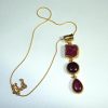 Shanna's Gems and more | Collier met Goud en Robijn | Nu te koop bij 14Karaats.nl | 10001090-Necklaces/Necklets