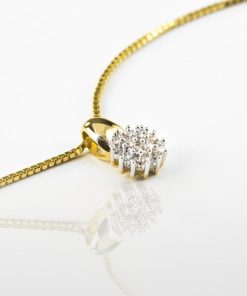 Di Lusso | Di Lusso - Hanger Rimini - 14 Karaat Goud - Dames | Nu te koop bij 14Karaats.nl | 10001091-Pendants