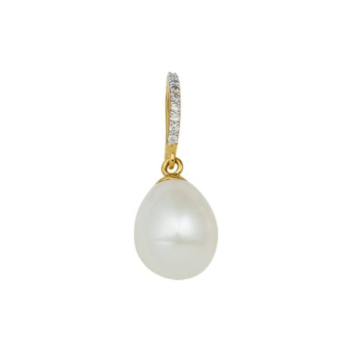 The Jewelry Collection | The Jewelry Collection Hanger Parel En Zirkonia 14 X 8