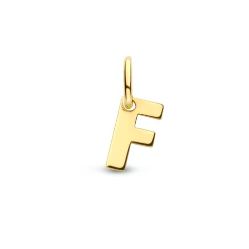 Marie-Celeste | Marie Celeste hanger letter - Goud | Nu te koop bij 14Karaats.nl | 10001091-Pendants