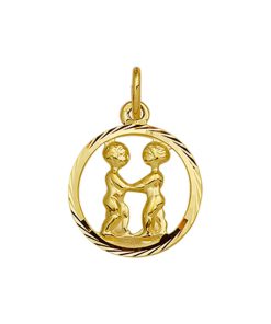 Its-Beautiful | Hanger Sterrenbeeld Gediamanteerd 14K Geelgoud | Nu te koop bij 14Karaats.nl | 10001091-Pendants