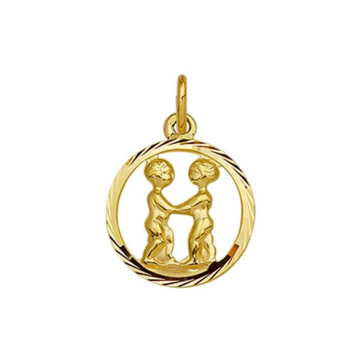 Its-Beautiful | Hanger Sterrenbeeld Gediamanteerd 14K Geelgoud | Nu te koop bij 14Karaats.nl | 10001091-Pendants