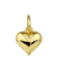 The Jewelry Collection | The Jewelry Collection Hanger Hart - Goud | Nu te koop bij 14Karaats.nl | 10001091-Pendants