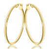 Zwartevalk | Juwelier Zwartevalk 14 karaat gouden oorbellen - 12.102.060/40mm | Nu te koop bij 14Karaats.nl | 10001087-Earrings/Body-piercing Jewellery
