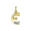 Sense Jewelry | Hanger Letter Diamant 0.005ct H Si | Nu te koop bij 14Karaats.nl | 10001091-Pendants