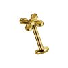 Piercings works | 18 Karaat Goud Oorpiercing met Keltisch Liefdessymbool | Nu te koop bij 14Karaats.nl | 10001087-Earrings/Body-piercing Jewellery