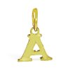 Star juwelier | Goud Hanger Letter A 14 karaats | Nu te koop bij 14Karaats.nl | 10001091-Pendants