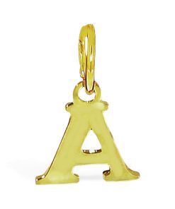 Star juwelier | Goud Hanger Letter A 14 karaats | Nu te koop bij 14Karaats.nl | 10001091-Pendants