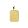 Sense Jewelry | Graveerhanger Mat Gediamanteerd | Nu te koop bij 14Karaats.nl | 10001091-Pendants