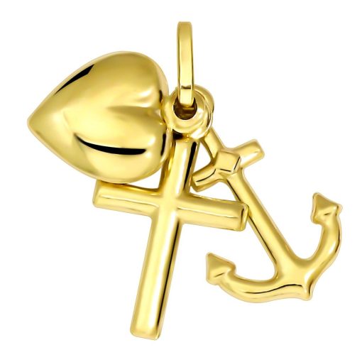Zwartevalk | Juwelier Zwartevalk 14 karaat gouden geloof