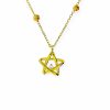 Star juwelier | Gouden Ketting Ster Hanger 14 karaats | Nu te koop bij 14Karaats.nl | 10001091-Pendants