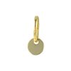 Silventi | Silventi 132400312 Gouden Hangertje - Rondje - Glad - 3 mm Doorsnee - 14 Karaat - Bedel - Goud | Nu te koop bij 14Karaats.nl | 10001091-Pendants