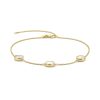 Parte Di Me | Parte Di Me - Dames - Verguld - Enkelbandje - Goud - 22-27 CM | Nu te koop bij 14Karaats.nl | 10001083-Anklets