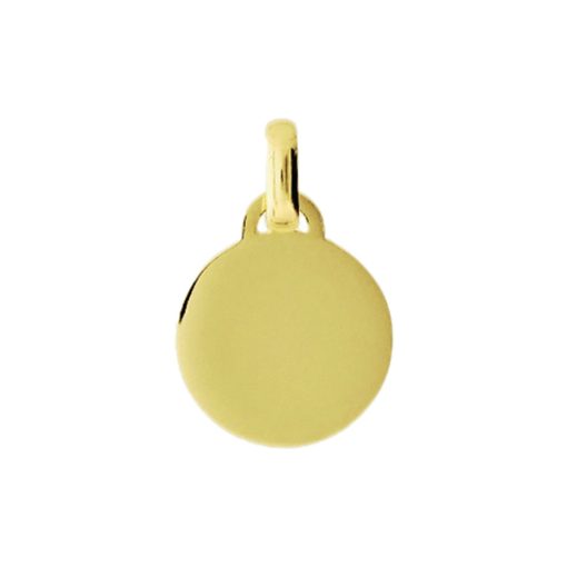 The Jewelry Collection | The Jewelry Collection Graveerhanger - Goud | Nu te koop bij 14Karaats.nl | 10001091-Pendants