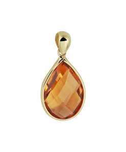 Its-Beautiful | Hanger Citrien | Nu te koop bij 14Karaats.nl | 10001091-Pendants