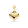 New Bling | New Bling 9NBG-0448 Gouden Hangertje - Dames - Hartje - Bedel - 9 x 10 mm - 14 Karaat - Goud | Nu te koop bij 14Karaats.nl | 10001091-Pendants