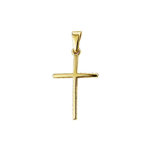Kasius | Trendjuwelier huiscollectie 4005212 Gouden bedel kruis | Nu te koop bij 14Karaats.nl | 10001091-Pendants