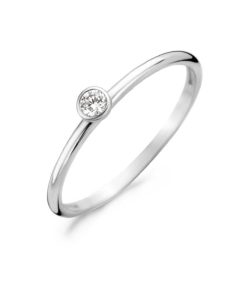 Blush | Blush 14 Karaat Witgouden Ring1198WZI/54 (Maat: 54) | Nu te koop bij 14Karaats.nl | 10001092-Rings