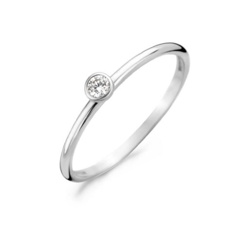 Blush | Blush 14 Karaat Witgouden Ring1198WZI/54 (Maat: 54) | Nu te koop bij 14Karaats.nl | 10001092-Rings