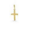 Silventi | Silventi 9NBSAM-G230306 Gouden Kruis Bewerkt - 12