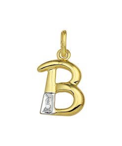 Sense Jewelry | Hanger Letter Diamant 0.005ct H Si | Nu te koop bij 14Karaats.nl | 10001091-Pendants