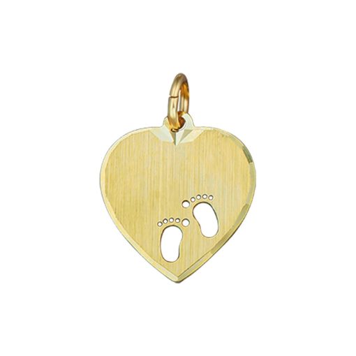 Sense Jewelry | Graveerhart Voeten | Nu te koop bij 14Karaats.nl | 10001091-Pendants