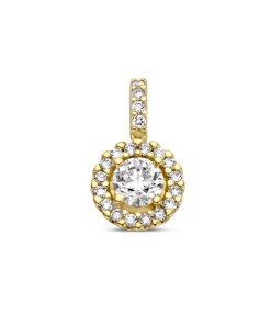 Its-Beautiful | hanger diamant 0.43ct h si halo | Nu te koop bij 14Karaats.nl | 10001091-Pendants