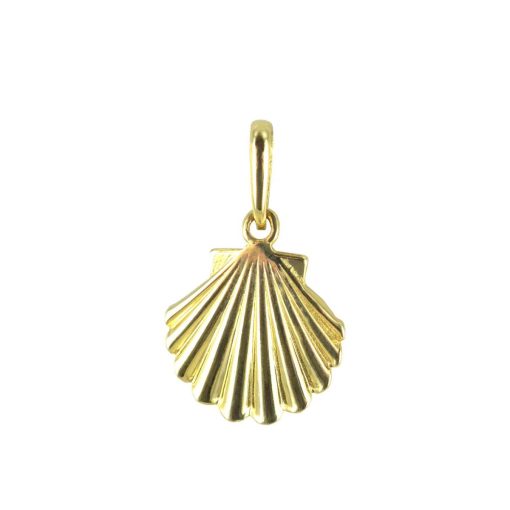 Silventi | Silventi 9NBSAM-G190102 Gouden Hangertje - Schelp - 9