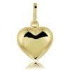Zwartevalk | Juwelier Zwartevalk 14 karaat gouden hart hanger - 14.102.074 | Nu te koop bij 14Karaats.nl | 10001091-Pendants